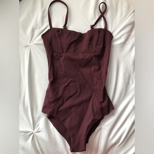 VITAMIN A SWIM BioSculpt Gaia One Piece Swimsuit Size XS